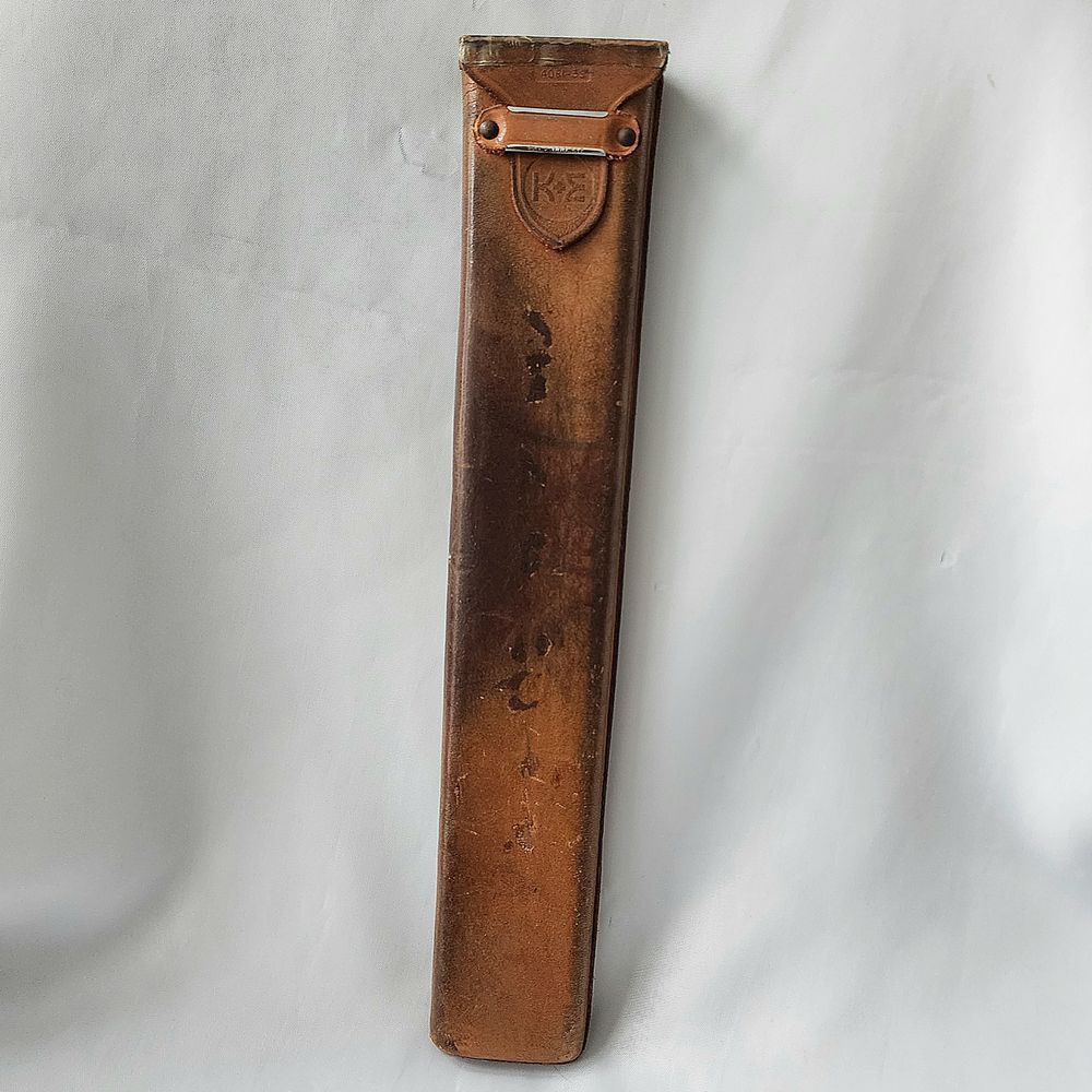 Keuffel & Esser Slide Rule w/‎ Leather Case Vintage K&E 307310 Darmstadt System
